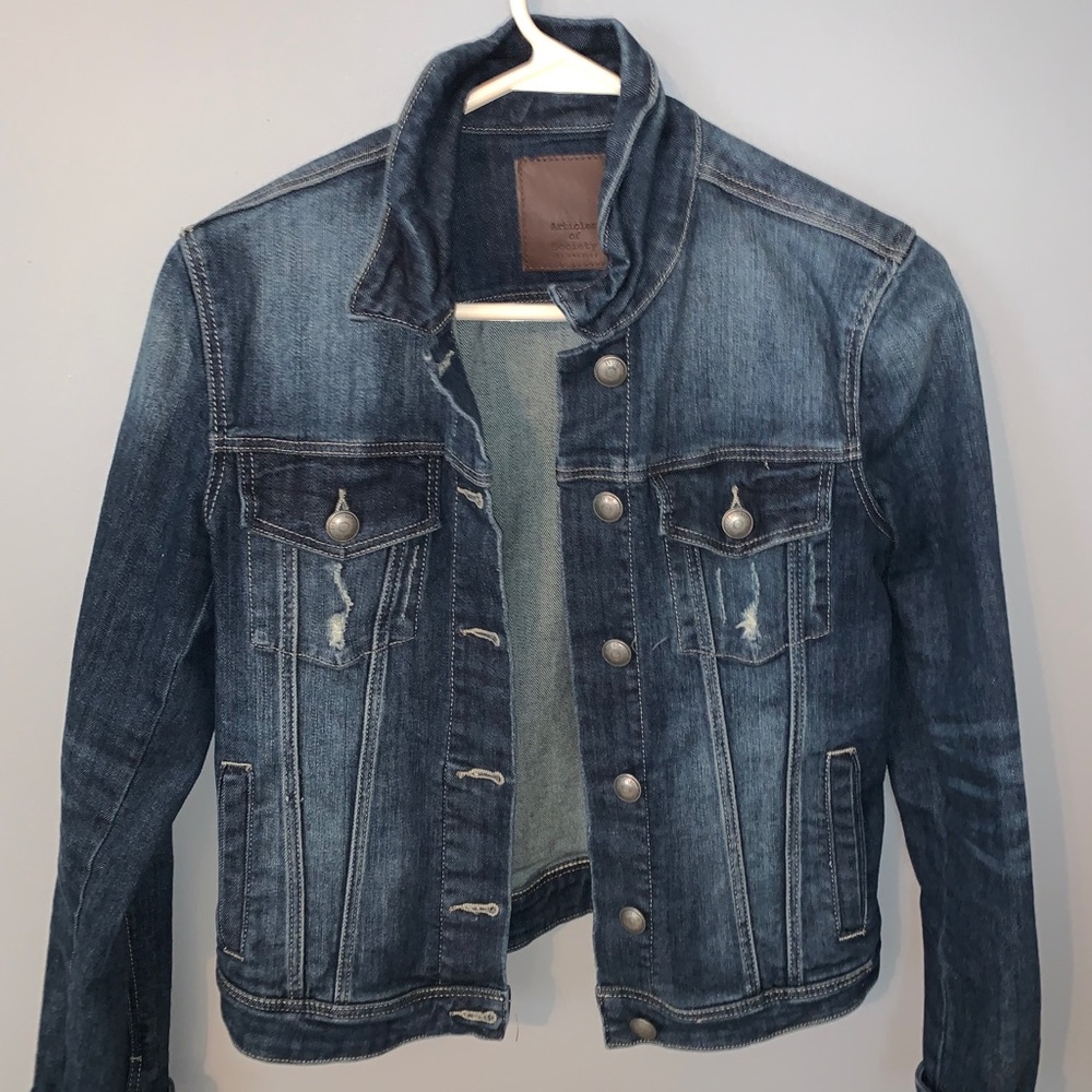 Articles of society jean jacket